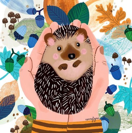 Еж иллюстрация