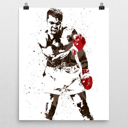 Бокс плакаты Мухаммед Али