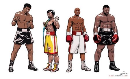 Арты в стиле бокс