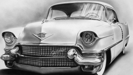Ретро автомобили Кадиллак Винтаж