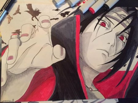 Итачи Учиха арт