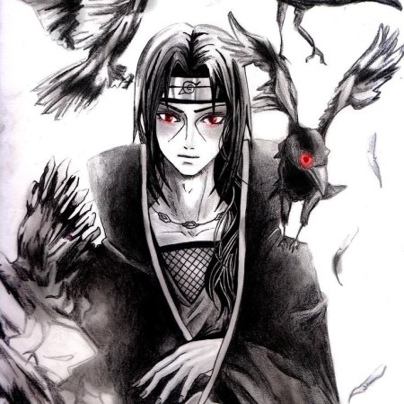 Itachi Uchiha вороны