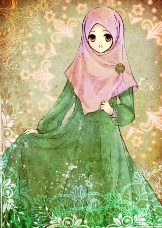 Муслим муслималар anime