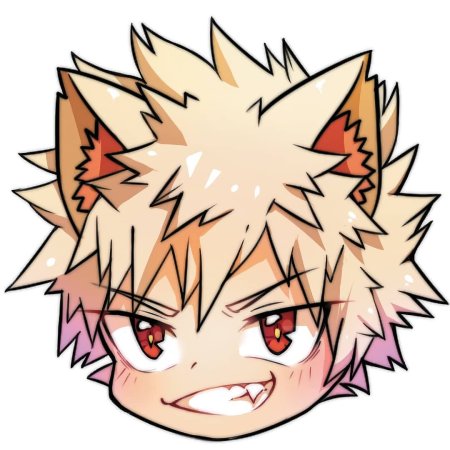 Бакуго Кацуки голова