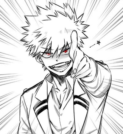 Аниме моя геройская Академия Бакуго