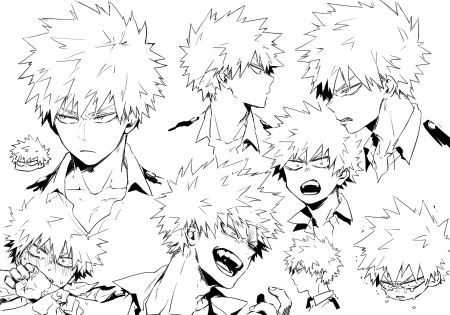 Кацуки Бакугоу Манга