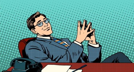 Руководитель иллюстрация