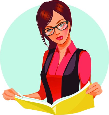 Векторные иллюстрации учитель