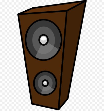 Колонка на прозрачном фоне