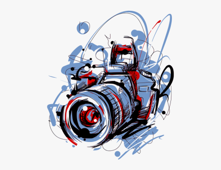 Стилизованный фотоаппарат