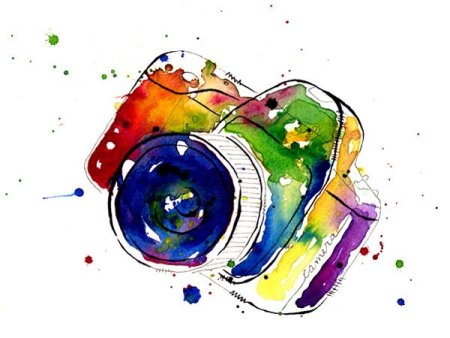 Фотоаппарат рисунок