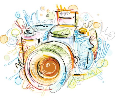 Фотоаппарат рисунок