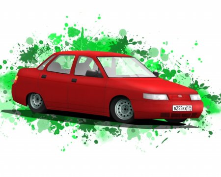 Лада 2110 вектор седан