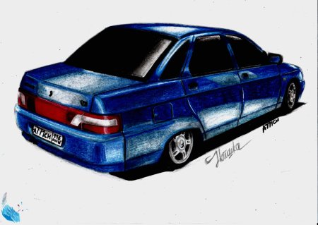 ВАЗ 2110 vector