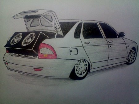 Рисунок Лады Приоры