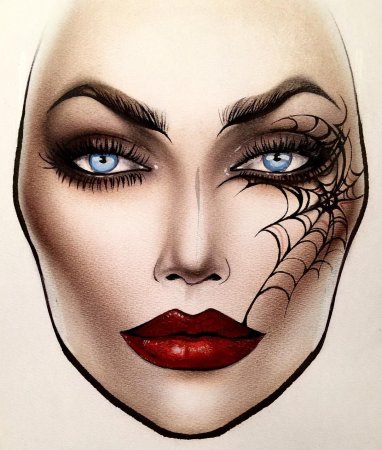 Макияж рисунок