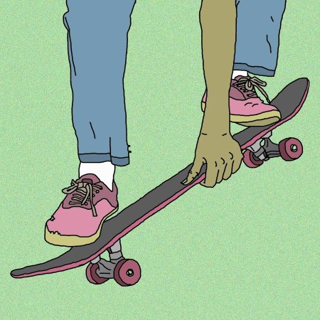 Ноги на скейте