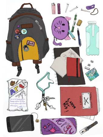 What's in my Bag арт