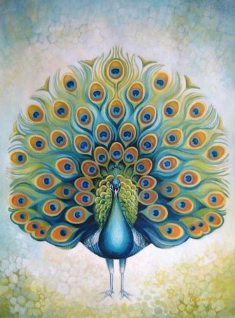 Стилизованный Павлин