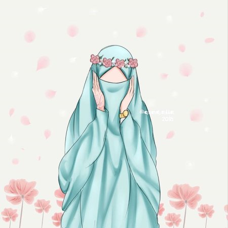 Аниме никаб мусульманки