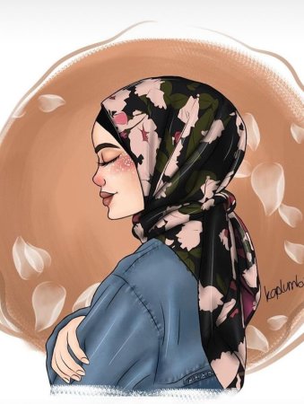 Девушка в хиджабе