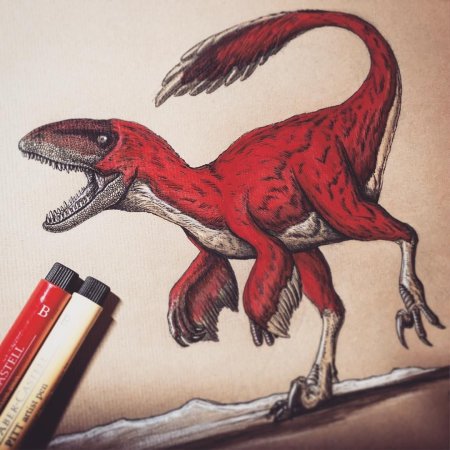 Рисунки дейнониха