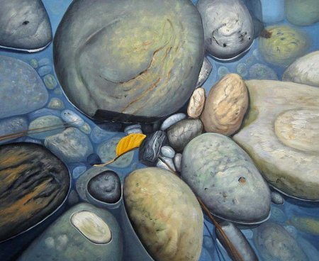 Живопись морской Галькой