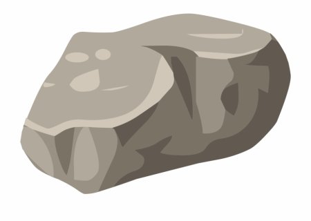 Камень мультяшный