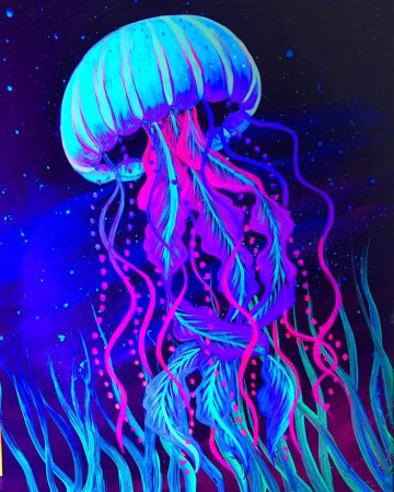 Медузы арты