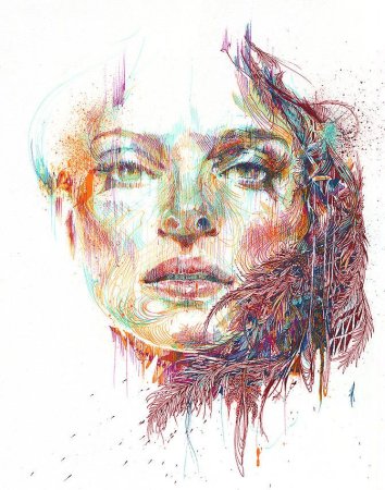 Необычные портреты карандашом