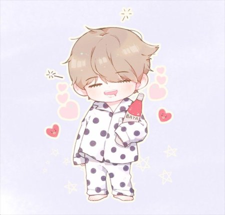 БТС аниме Чиби