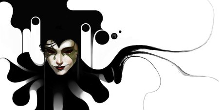 Маска шута арт