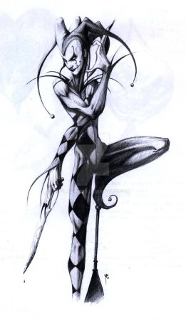 Коломбина Пьеро Арлекин портрет