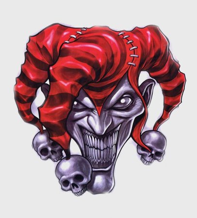 Арлекины клоун Джокер