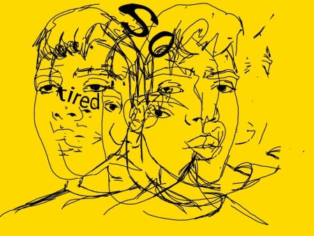 Желтая Эстетика рисования