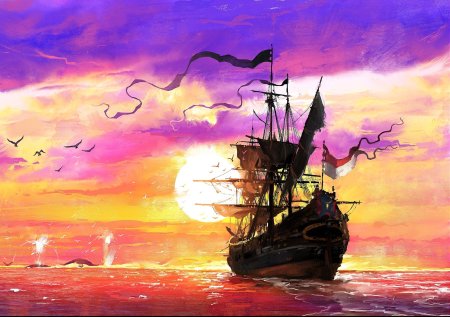 Фантастические морские пейзажи