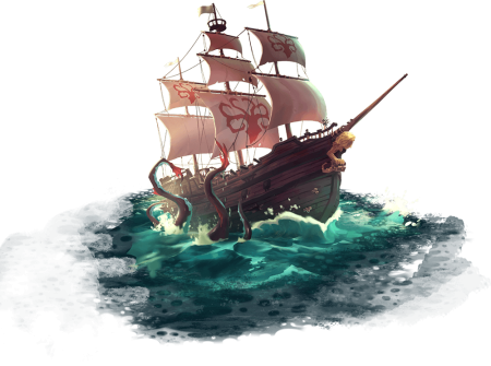 Пиратские корабли Sea of Thieves