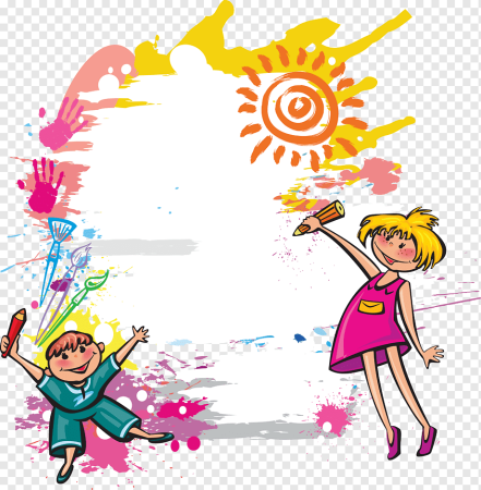 Творческие дети вектор