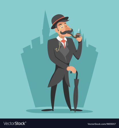 Джентльмен с тростью 19 век