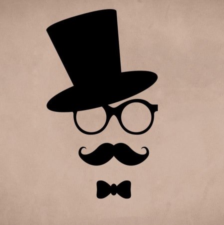 Джентльмен нарисованный