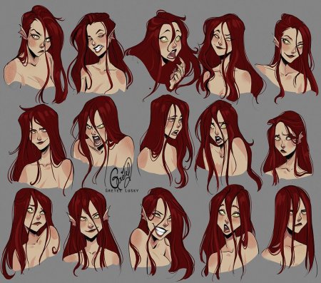 Референсы эмоций