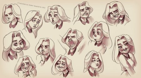 Эмоции персонажей