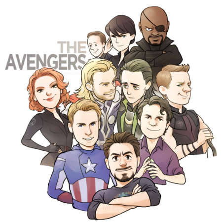 Мстители фан арт