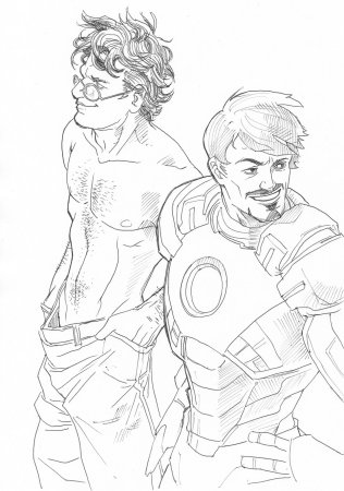 Тони Старк и Халк