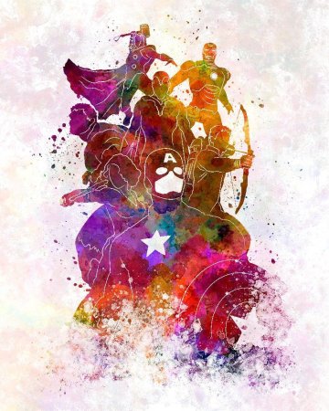 Мстители арты