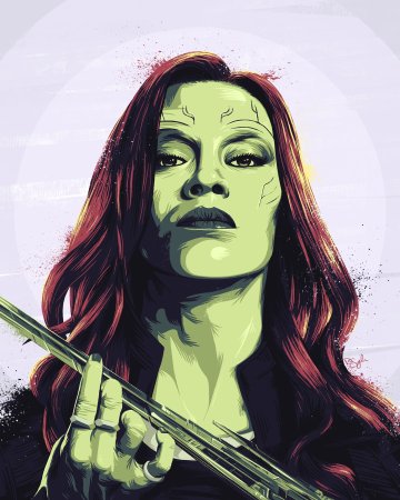 Chibi Derek Laufman Марвел