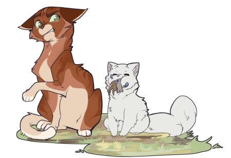 Коты Воители Яролика и Воробей