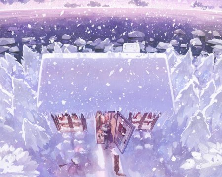 Зимние арты