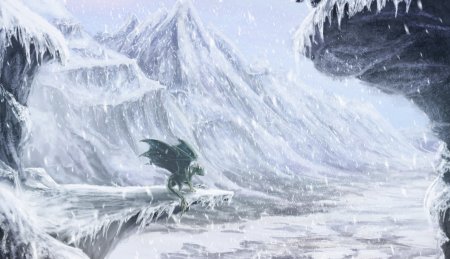 Фэнтези снег