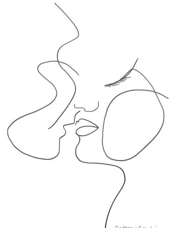 Очертания лица